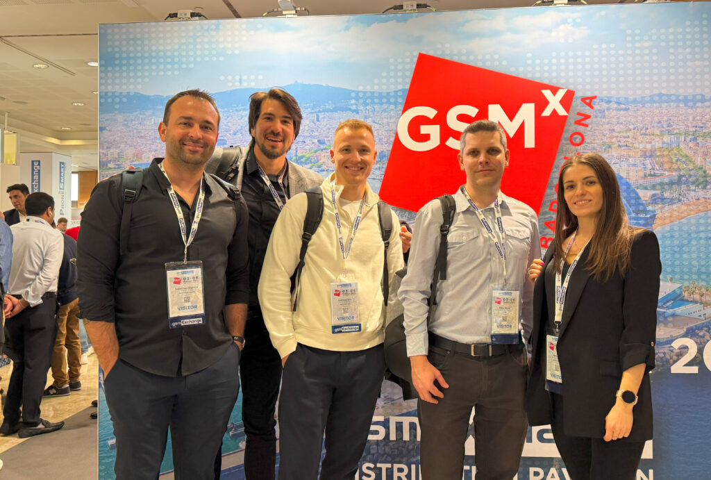 an image displaying M360 Employees at MWC in Barcelona 2025