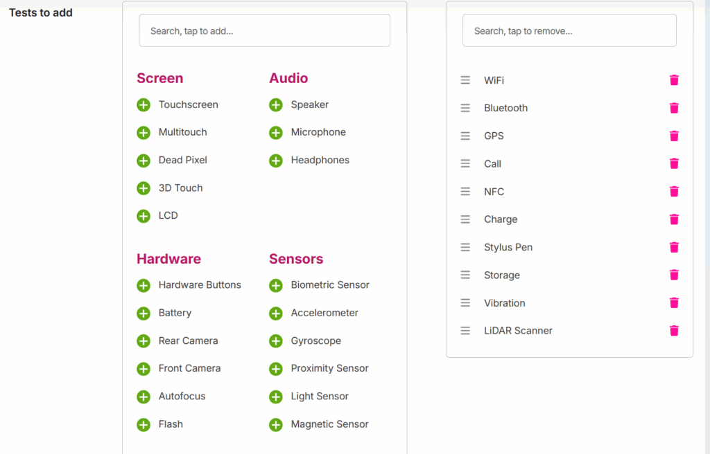 diagnostics