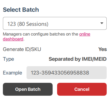 M360 batch function image 